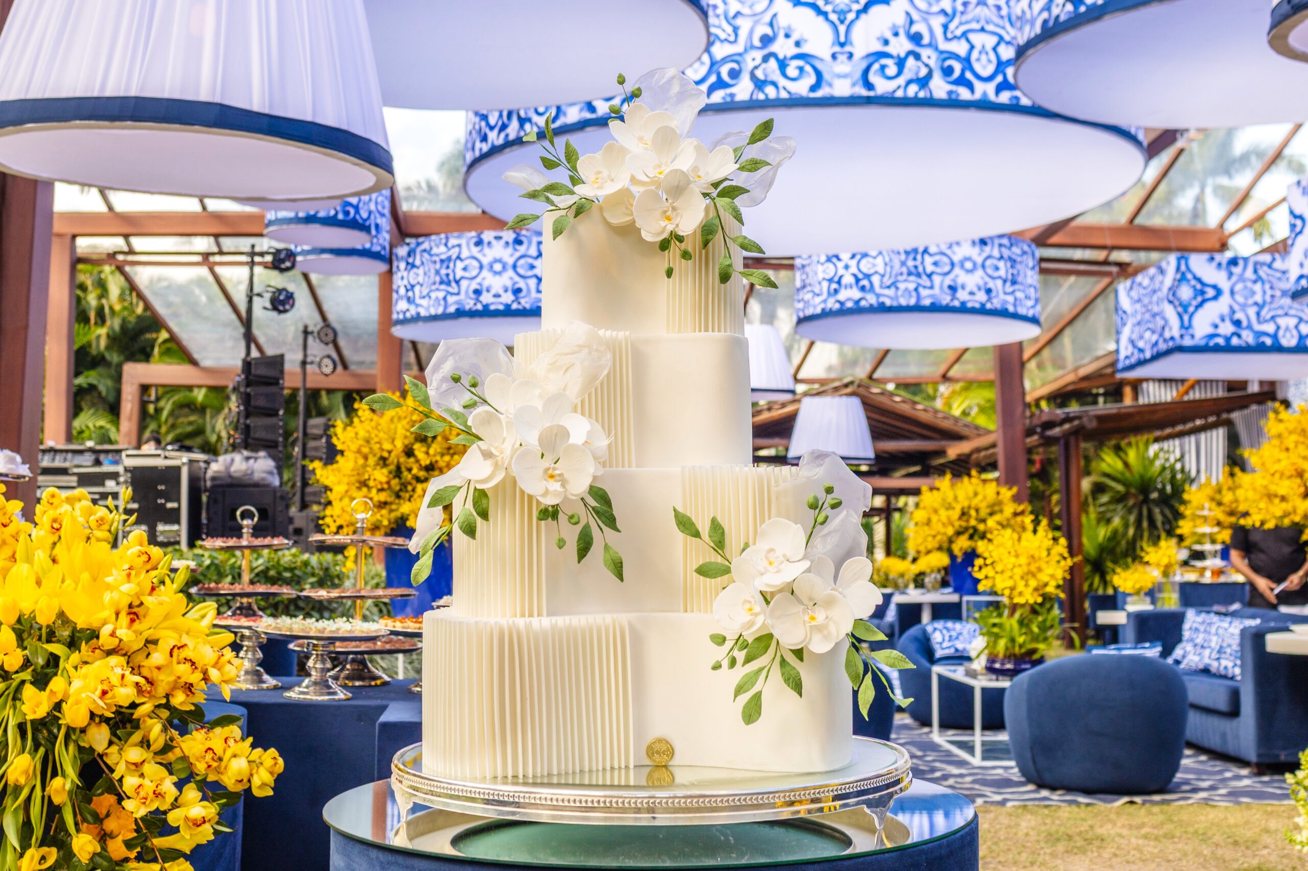 Bolo de Casamento Artístico para Casamentos no Rio de Janeiro e Niterói